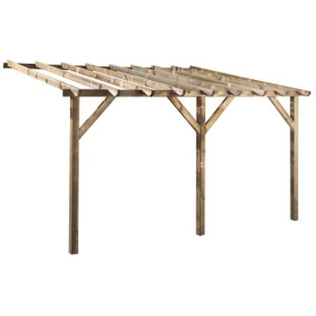 Pérgola madera modelo Etreta 300x400